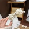 Presilha banana plissada de chifon, presilha vertical, presilha de garra de verão de alta qualidade, presilha para rabo de cavalo na nuca, presilha de cabelo elegante e delicada