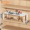Zapatero con Particiones en Capas Zapatero Artefacto de Almacenamiento Zapatero Multicapa para el Hogar Organizador con Puerta de Partición en Capas