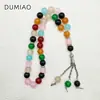 33 Cuentas de Oración, Cuentas de Vidrio Negro de 10 mm, Tasbih, Joyería Transfronteriza al por Mayor