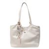Bolso Tote Sencillo de Color Sólido de Gran Capacidad Bolso de Mano Textil de Moda para Mujer para el Trabajo y los Desplazamientos Diseño Bolso de Hombro