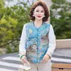 Ropa Nueva de Primavera para Madres Jóvenes, Chaleco Jacquard Bordado, Nuevo Chaleco Retro Estilo Chino para Mujeres de Mediana Edad y Mayores
