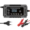 Cargador de Batería de Plomo-Ácido Inteligente de Pulso 12V6A 110 Voltaje Amplio para Coche y Motocicleta, Venta al por Mayor