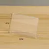 Cartão de Mesa Acrílico em L A4 Suporte de Exibição Acrílico Transparente Suporte de Etiqueta de Preço de Plástico Placa de Mesa Atacado
