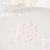 Joias para Nail Art Coração Fita Laço Flor Rasteirinhas Coração de Pêssego Cor de Pele Resina Decoração de Unha Usável 50 Peças