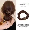 Ligas para el cabello de alta elasticidad y duraderas para mujer, nuevo modelo 2026, bandas de goma para atar el cabello, moño, coleta alta y accesorios para el cabello