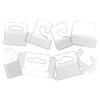 Fabricante Produce Ganchos Adhesivos Transparentes de PVC, Ganchos Autoadhesivos, Ganchos Adhesivos Redondos para Mascotas, Ganchos Adhesivos para Exhibidores, Autoadhesivo