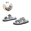 Chinelos Femininos de Verão para Exterior 2026 Novo Design Estiloso para Combinar com Saias, Sandálias Meio Chinelo de Praia com Solado Grosso para Moda Casual