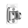Soporte para Cabezal de Ducha de Acero Inoxidable, Base Autoadhesiva sin Taladro para Cabezal de Ducha, Estante de Almacenamiento de Baño Ajustable al por Mayor
