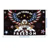 Bandera Americana Conmemorativa Transfronteriza del 250º Aniversario Venta al por Mayor Diseño de Atmósfera de Patio Decoración Patriótica Bandera para Jardín Exterior