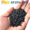 Material de nylon PA66GF30 con fibra de vidrio, un gránulo de plástico de ingeniería resistente al calor, resistente al frío y libre de halógenos, con retardancia de llama V0, y puede reemplazar a FR50