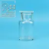 Frasco de Coleta de Gás de Vidro 125 250 500ml Porta Lateral Fosco com Placa de Vidro Fosco