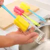 Cepillo para tazas con esponja de mango largo, cepillo de limpieza para tazas del hogar, cepillo especial para limpieza de botellas, cepillo para tazas de agua, cepillo mágico para limpiar y eliminar manchas, venta al por mayor