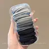 Ligas para el cabello lindas estilo coreano para niños, gomas suaves y muy elásticas para coletas altas de niñas, diademas y accesorios versátiles
