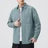 Colección nueva 2026: camisa de manga larga elegante, discreta y versátil con una estética relajada de estilo vintage americano, perfecta para uso casual