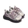 Sapatos Femininos, Tênis Esportivos, Novos Sapatos de Solado Macio Outono 2025, Sapatos Casuais para Uso Externo Infantil, Tênis de Corrida Estilo Pai para Meninos