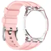 Viento claro adecuado para el modelo de reloj de bolsillo AP co-branded Swatch Royal Pop, caja transparente + correa de silicona