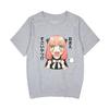 Casa de Juego Espía SPYxFAMILY Transfronteriza Holgada Oversize Cuello Redondo Manga Corta Camiseta para Hombres y Mujeres