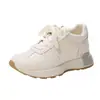 Zapatos Deportivos Casuales Populares para Mujer 2026 Nuevo Otoño Suela Gruesa Zapatos de Papá Estilo Coreano Zapatos Blancos Zapatos de Running para Estudiantes