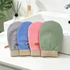 Toalha de Banho Fina de Secagem Rápida Dupla Face para Homens e Mulheres, Toalha de Banho com Areia Grossa Esfoliante Forte, Luvas Esfoliantes para Costas, Atacado do Fabricante