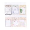 Poesia de Açúcar Streamer Micro Série Material Papel Notas Retro Vazado Caderno Material DIY Base de Decoração 10 Folhas 6 Tipos