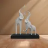 Figuras Populares Transfronterizas de Elefante Familiar de Tres Piezas Impresas en 3D, Juguetes Creativos y Novedosos de Ensamblaje