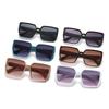 Gafas de Marco Generoso Retro Europeo y Americano Transfronterizas para Mujer, Sentido de Alta Gama, Moda, Personalizadas, Protección UV