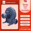 Litz Turapu tipo ventilador de média pressão TB125-3 ventilador de tiragem induzida poderoso soprador de extração de poeira para carpintaria