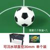 Accesorios de Pelota de Futbolín de Múltiples Tamaños para Mesa de Futbolín de Pelota Pequeña Tipo Mesa Máquina de Futbolín de Escritorio Paisaje de Acuario