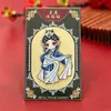 Essência Chinesa Pintura Facial da Ópera de Pequim Estilo Tendência Nacional Cultura Tradicional Estrangeiro Velho Amigo Estrangeiro Presente Lembrança Ímã de Geladeira