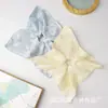 Diadema de Algodón y Lino Artística para Niña con Bordado de Seda Plateada, Simple, Refrescante, Práctica, Diadema Retro, Accesorio para el Cabello de Hada del Bosque