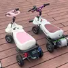 Bicicleta Eléctrica de Giro DIY para Adultos, Alta Potencia, Rápida, Puede ser Montada por Dos Personas, Larga Duración de Batería, Bicicleta de Derrape Modificada para Adultos