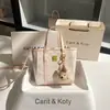 Dropshipping Bolsa de Mão Estilo Cesta Estampada de Alta Qualidade 2026 Novo Modelo Bolsa de Nicho de Luxo Leve Atacado