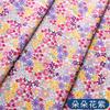 Tecido Floral Doce Francês Algodão Fada Fresco Estampado Popeline Tecido para Vestido de Menina