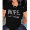 2026 Nuevo Producto Temu Transfronterizo Amazon Talla Grande Manga Corta Estampado del Día de la Independencia Cuello Redondo Camiseta Fuente de Fábrica al por Mayor