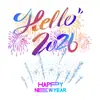 Fuegos Artificiales de Año Nuevo 2027, Día de Año Nuevo, Decoraciones del Festival de Primavera, Pegatinas Atmosféricas Electrostáticas para Puertas de Vidrio, Decoraciones para Escaparates de Tiendas de Centros Comerciales