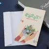 Cartão de Cumprimento para o Dia do Professor, Cartão de Bênção de Gratidão, Conjunto de Envelopes, Presente Criativo para Professores Homens e Mulheres, Cartão com Mensagem, Cartão de Agradecimento