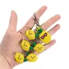 Chaveiro Estéreo 3D Criativo e Divertido Transfronteiriço em Estoque Pingente de Chave Desenho Animado em PVC Pequeno Acessório para Mochila