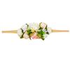 Diadema Floral para Niños, Pinza para el Cabello para Niños Pequeños que No Daña el Cabello, Tocado de Flores Artificiales DIY, Accesorio para Fotos de Bebés, Decoración Tridimensional