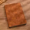 Caderno de Negócios de Lado Macio A5 Feito Sob Medida Caderno de Pele de Cordeiro Caderno de Escritório Retro Espessado Portátil Customização