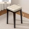 Taburete bajo Taburete con bolsa suave engrosada Apilable Taburete para cambiar zapatos en la puerta Moderno Simple Hogar Sala de estar Plástico Banco pequeño Taburete