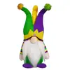 Muñeco sin rostro transfronterizo para carnaval, gnomo de carnaval, anciano, muñeco Rodolfo, decoración ambiental.