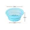 Bandeja de Hielo Grande de Silicona Transfronteriza Molde de Cubitos de Hielo de Grado Alimenticio Molde de Bola de Hielo de Desmoldeo Fácil Congelación Rápida Molde para Hacer Hielo Casero