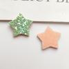 Personalidade criativa handmade diy jóias acessórios ouro rosa tamanho estrela de cinco pontas amor infantil cocar acessórios pacote de material