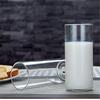 Copo de Água Reto Resistente ao Calor e à Alta Temperatura de Alto Borossilicato Conjunto de Chá Transparente Resistente ao Calor de Alto Borossilicato Flor Chá Preto Chá Verde Copo