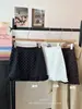 Saia Elegante para Mulheres, Design Outono 2025, Cor Sólida com Borda de Bolinhas, Emagrecedora, Versátil, Rejuvenescedora, Saia Bodycon