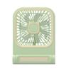 Ventilador de Escritorio USB de Carga Simple Dibujo Animado Oficina Dormitorio Montaje en Pared Camping al Aire Libre Mini Ventilador Pequeño