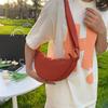 Bolso Bandolera Mini de Estilo Japonés Ins para Mujer 2023 Nuevo Estilo Coreano Moda Bolso Dumpling Lona Deportivo Pequeño Riñonera Trendy