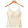Camisola Sin Costuras con Borde de Encaje y Espalda Beauty, con Almohadillas de Sujetador Integradas, Sin Varillas, Sujetador Cómodo para Usar como Prenda Exterior