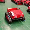 Cortacésped de Cesped en Pendientes tipo Oruga, Cortacésped Inalámbrico Controlado Remotamente, Sube Pendientes con Facilidad