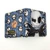 Bolsa para Monedas Corta de PU para Halloween, Cartera de Cuero Unisex para Estudiantes con Porta Tarjetas en Stock